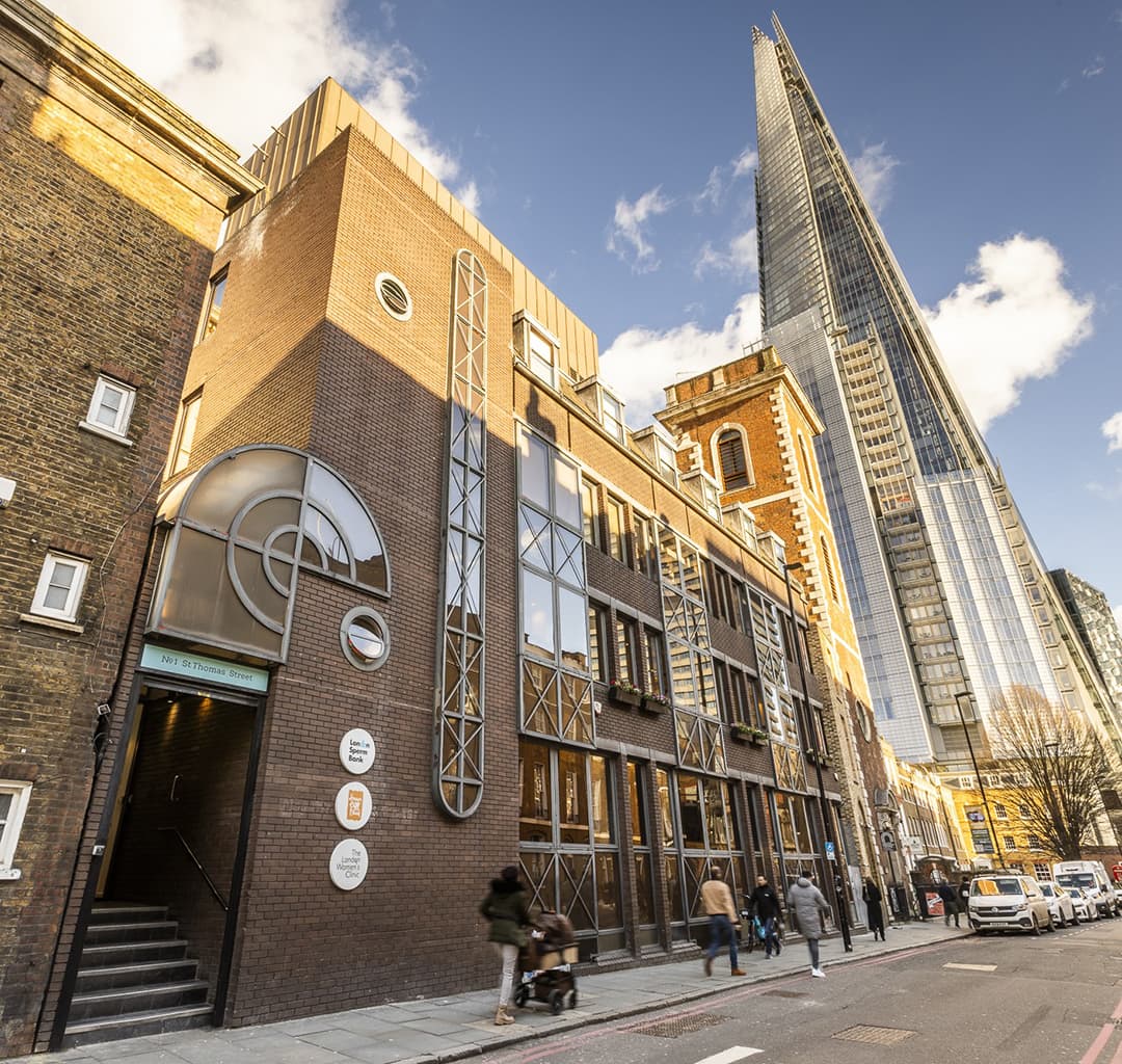 London Sperm Bank building